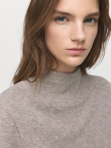 MANGO Pulover 'CANELA' | rjava barva