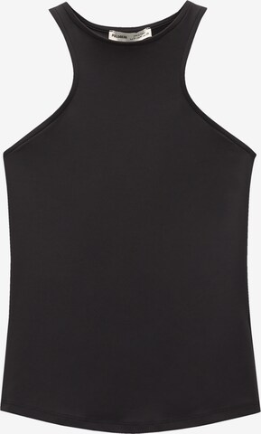 Pull&Bear Top in Schwarz: predná strana