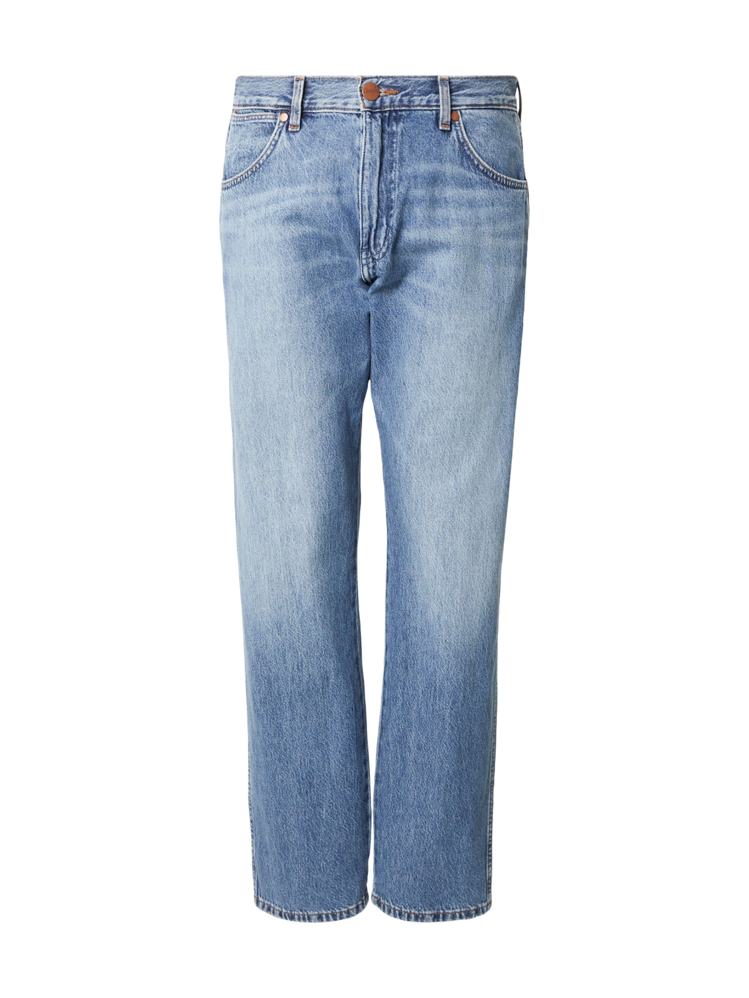 WRANGLERregular Traperice 'FRONTIER' - plava boja: prednji dio