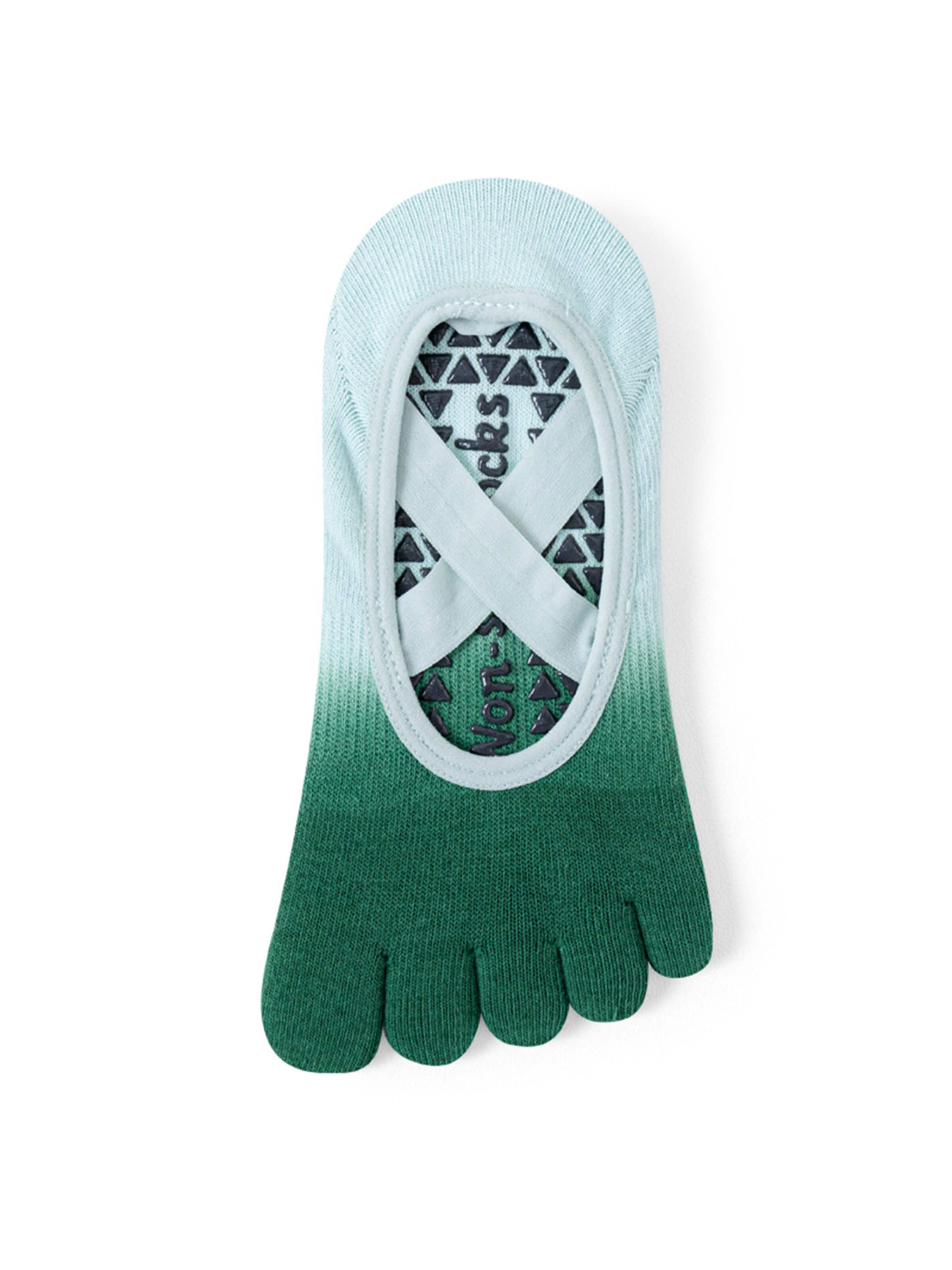 Millo Athletic Socks 'Freedom Yoga' in Blue