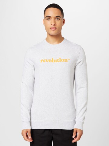 Revolution Sweatshirt in Grijs: voorkant