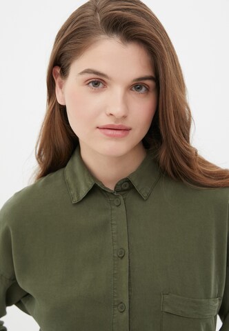 Finn Flare Dress in Green