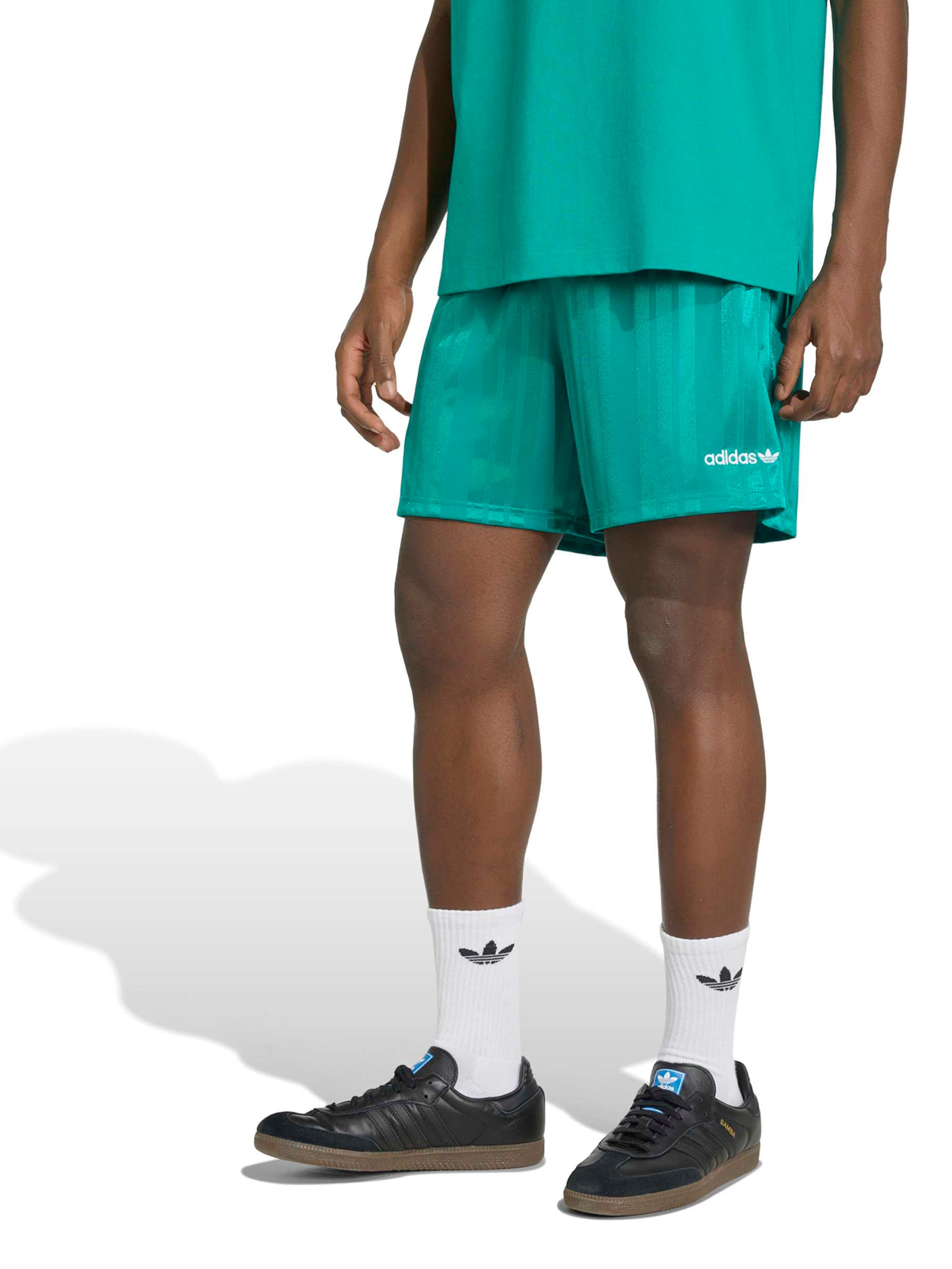 ADIDAS PERFORMANCE Обычный Спортивные штаны 'DFB EQT' в Зеленый: спереди
