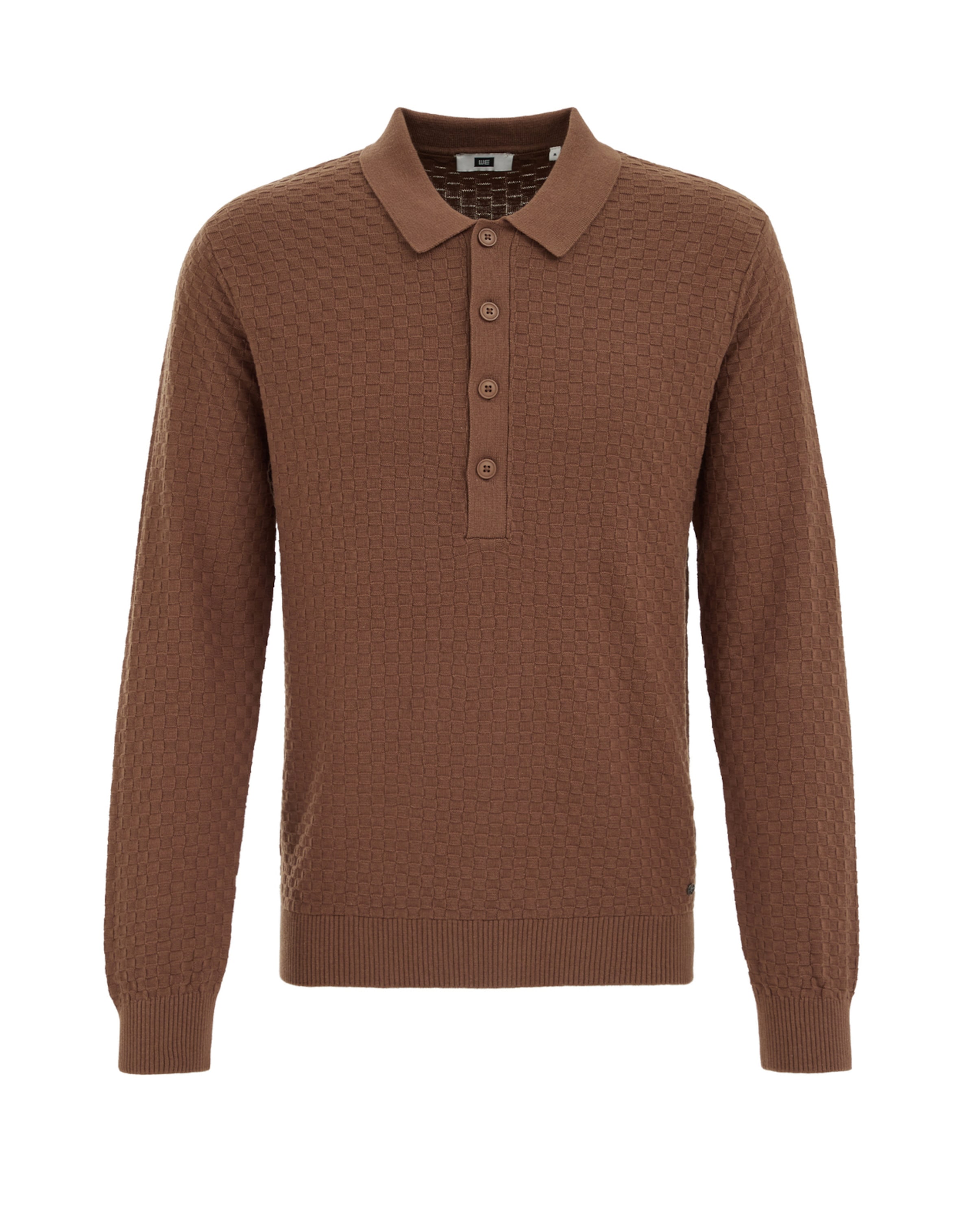 WE Fashion - Jersey en marrón: frente