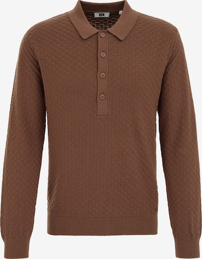 WE Fashion Neulepaita värissä ruskea, Tuotenäkymä