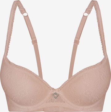 Soutien-gorge 'Dirndl' sassa en beige : devant
