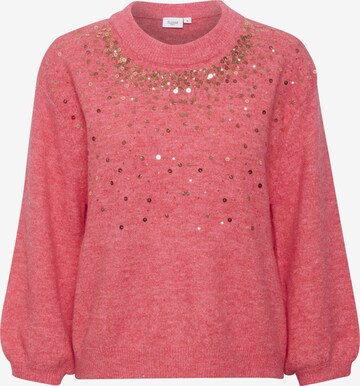 SAINT TROPEZ Sweater 'Barbel' in Red: front