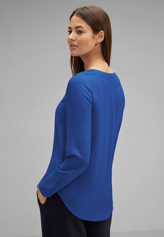 STREET ONE Bluse in Blau