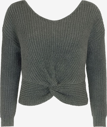 Elara Pullover in Grau: Vorderseite