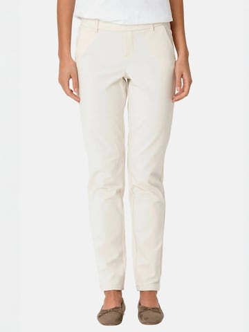 TEESHOPPEN - regular Pantalón 'Haylie' en beige: frente