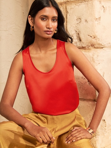 love & roses Top in Oranje