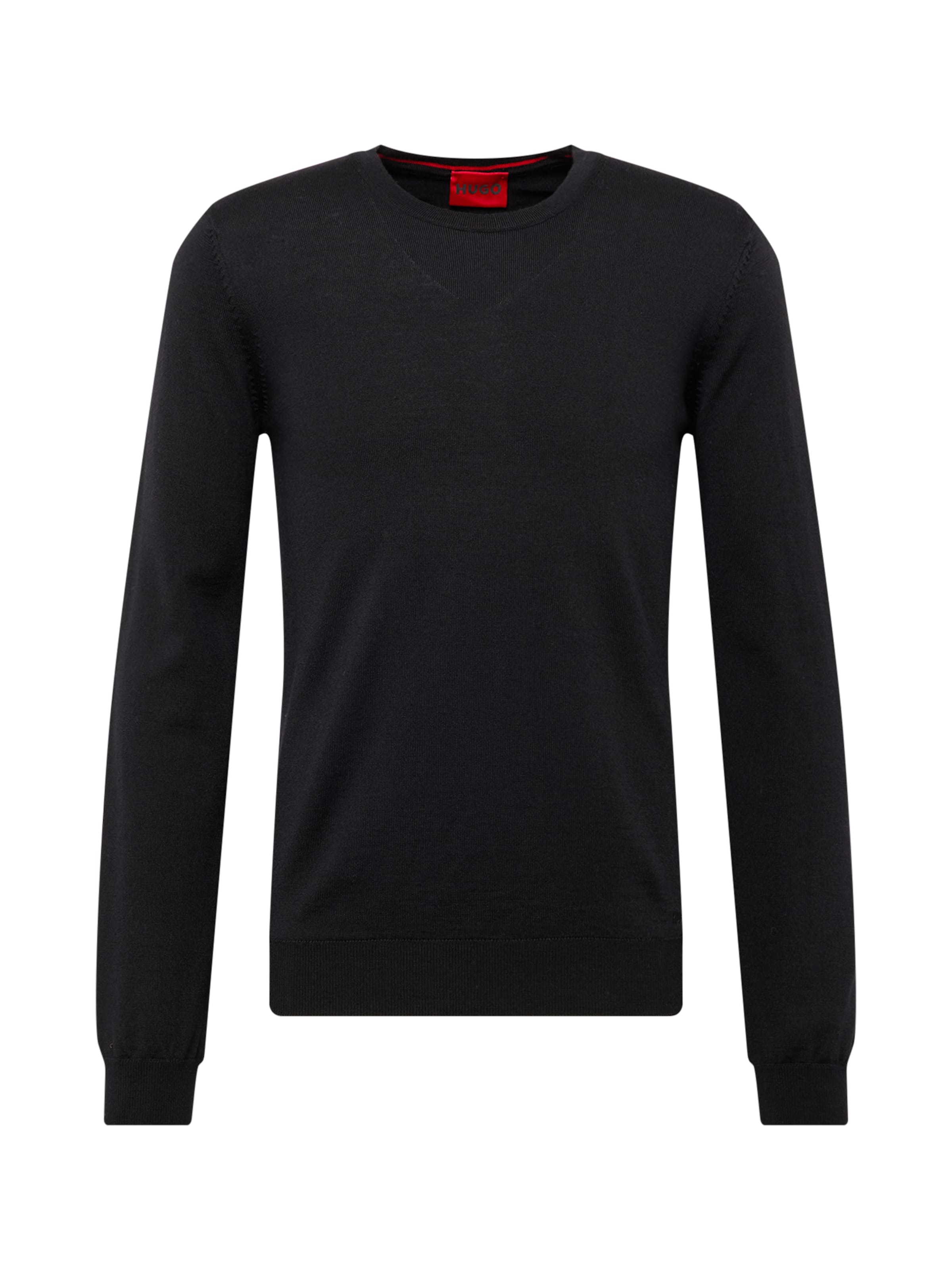 HUGO Pullover 'San Cedric' in Schwarz: Vorderseite