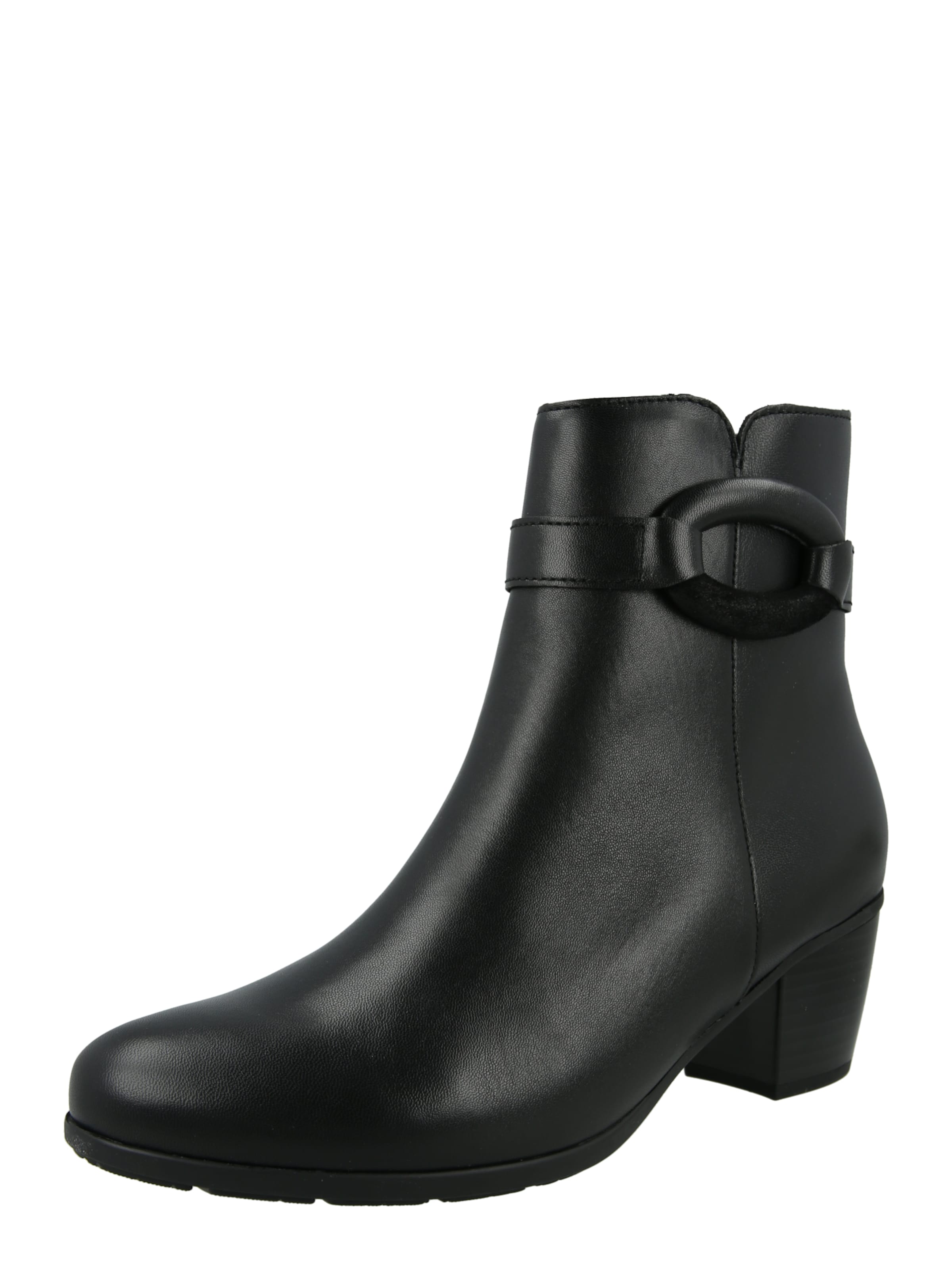 Bottines GABOR en noir : devant