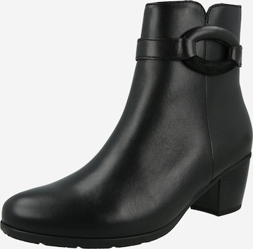 Botine de la GABOR pe negru: față