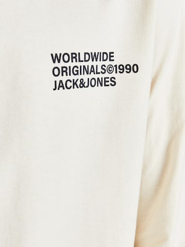 Jack & Jones Junior Tričko 'Worldwide' – bílá