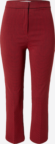 Koton - Slimfit Pantalón en rojo: frente