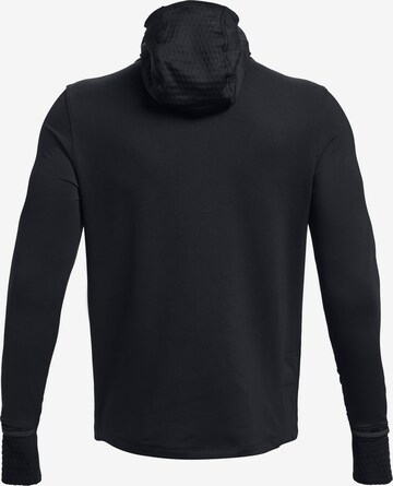 UNDER ARMOUR Athletic Sweatshirt 'Qualifier Cold' in Black