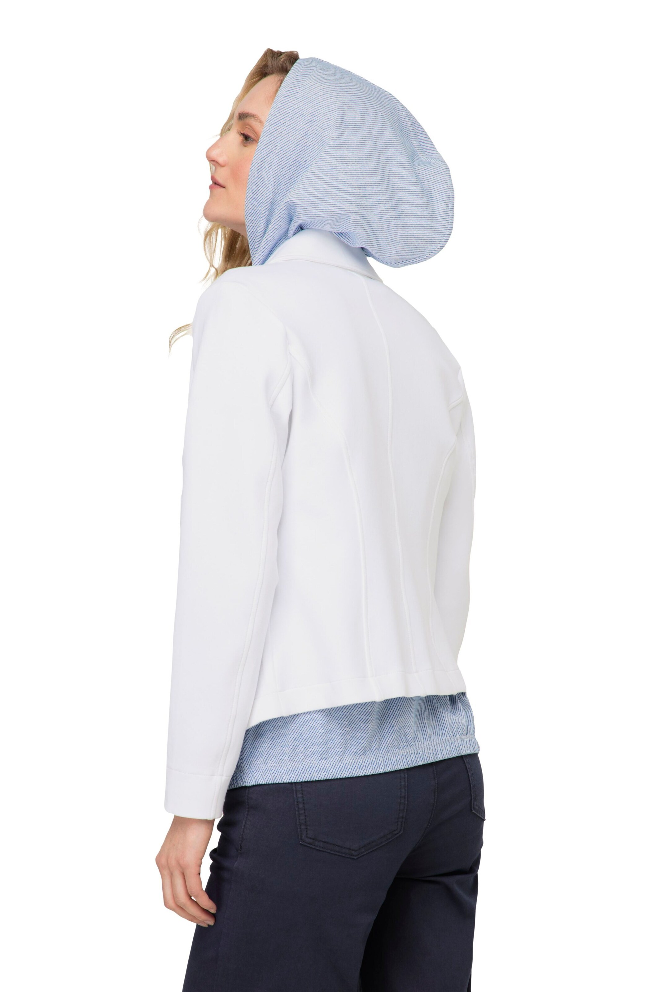 LAURASØN Between-season jacket in White