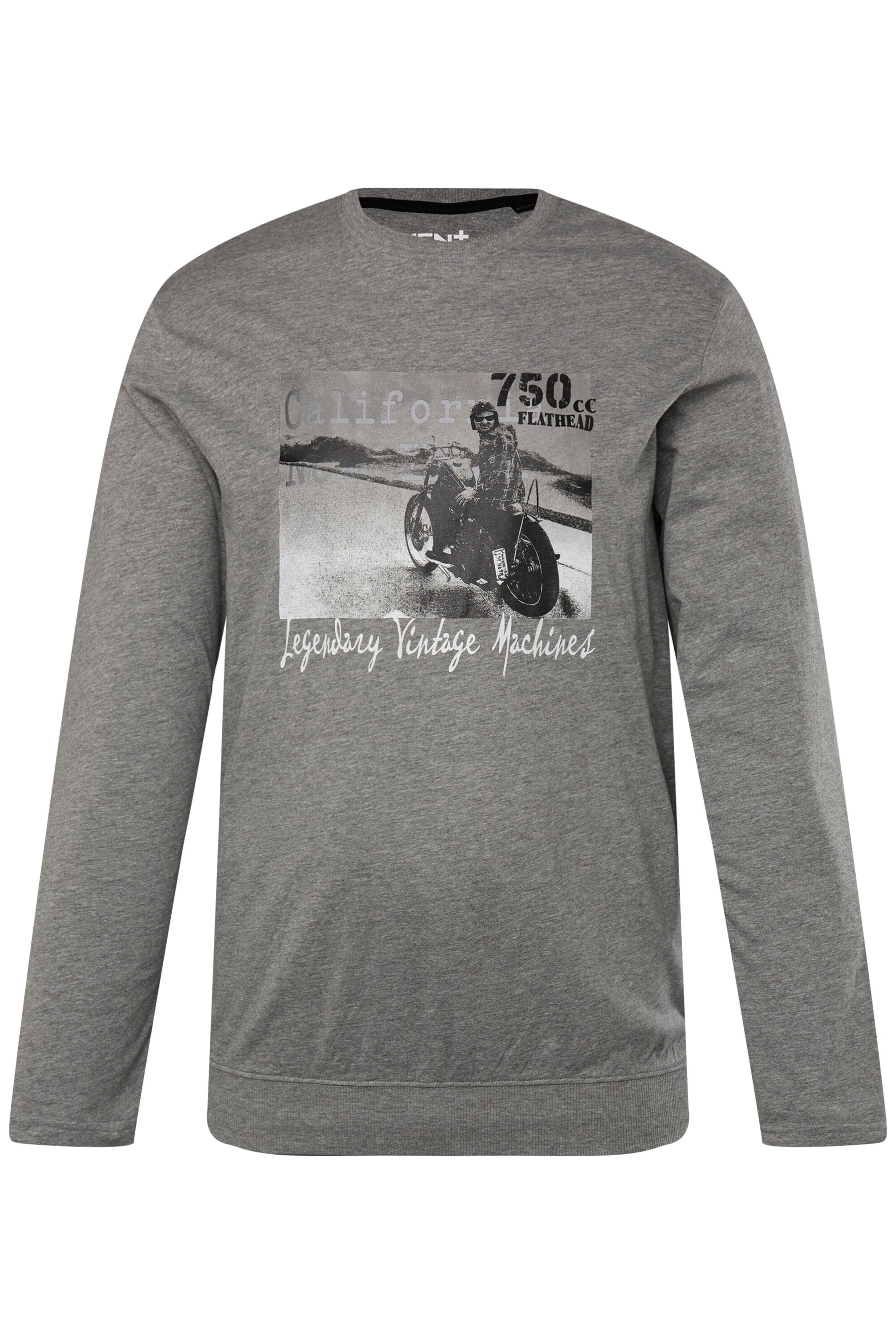 Men Plus Pajamas long in Grey