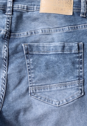 CECIL Slimfit Shorts in Blau