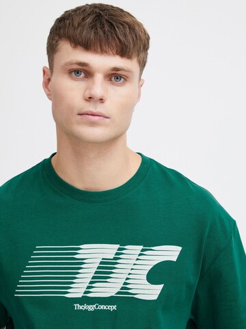 T-Shirt 'Silas' The Jogg Concept en vert
