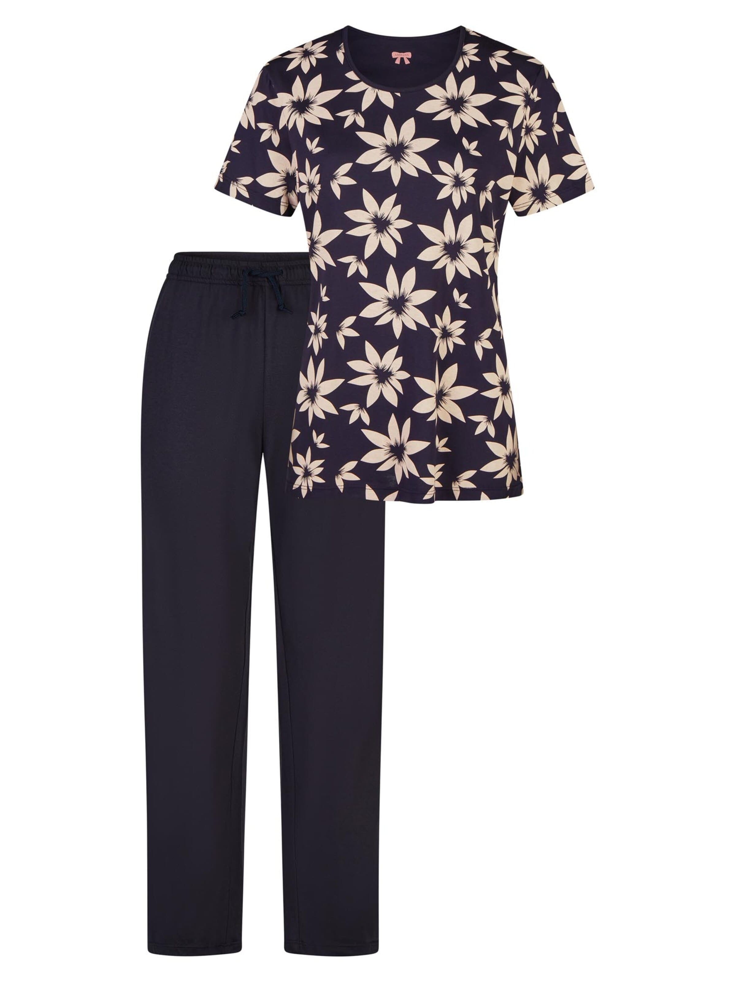 Ammann Pajama 'Mix & Match' in Blue: front