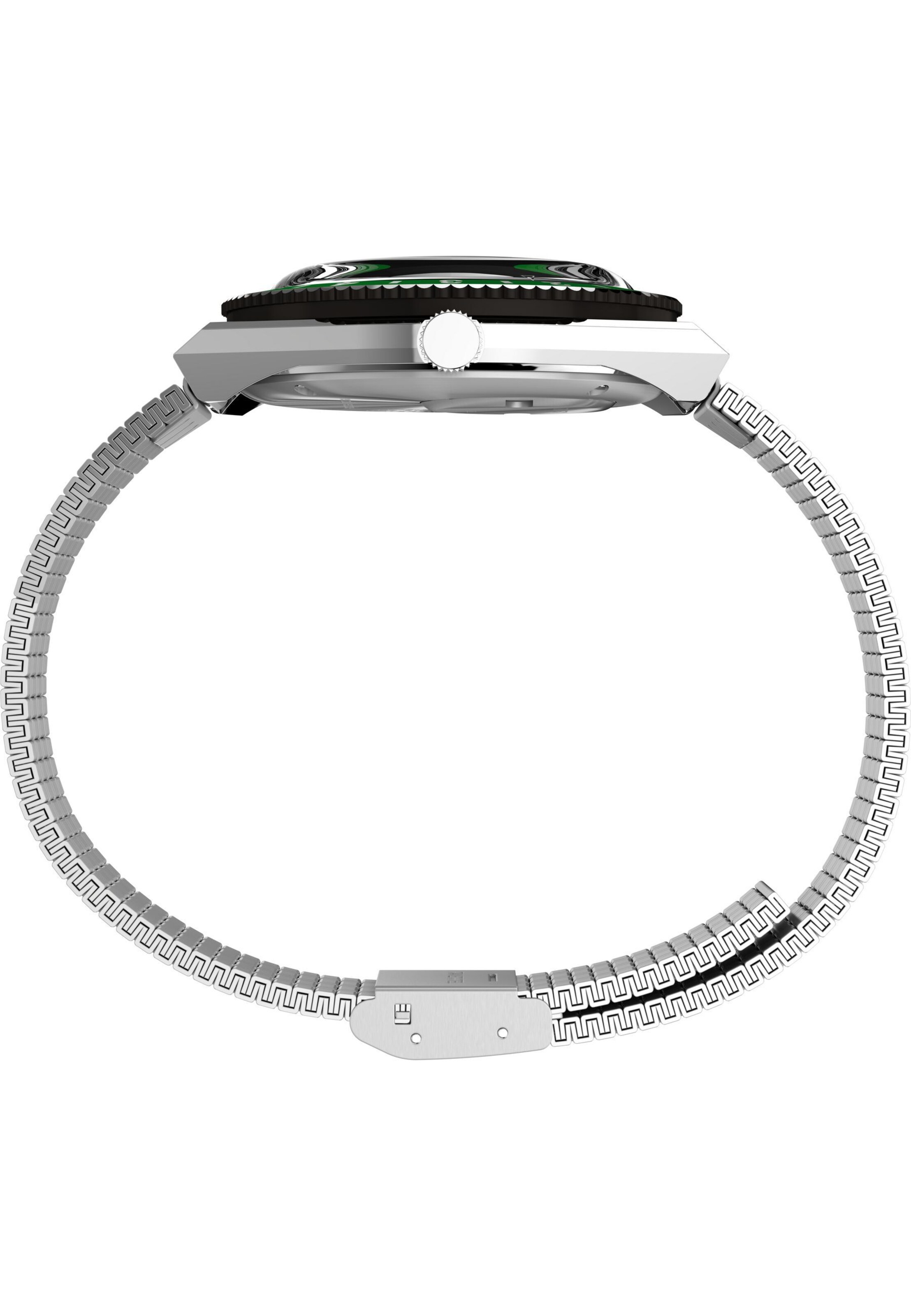 TIMEX Analoguhr 'Timex x Seconde Seconde' in Silber