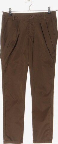 UNBEKANNT Pants in L in Brown: front