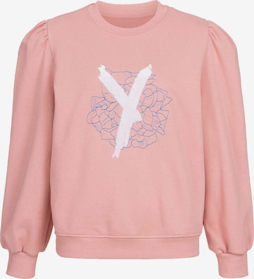 Suri Frey Sweatshirt ' Freyday ' in Pink: front