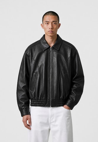 Veste mi-saison Vertere Berlin en noir : devant