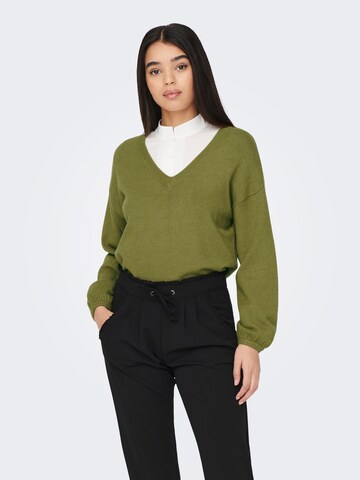 Pull-over 'Marco' JDY en vert : devant