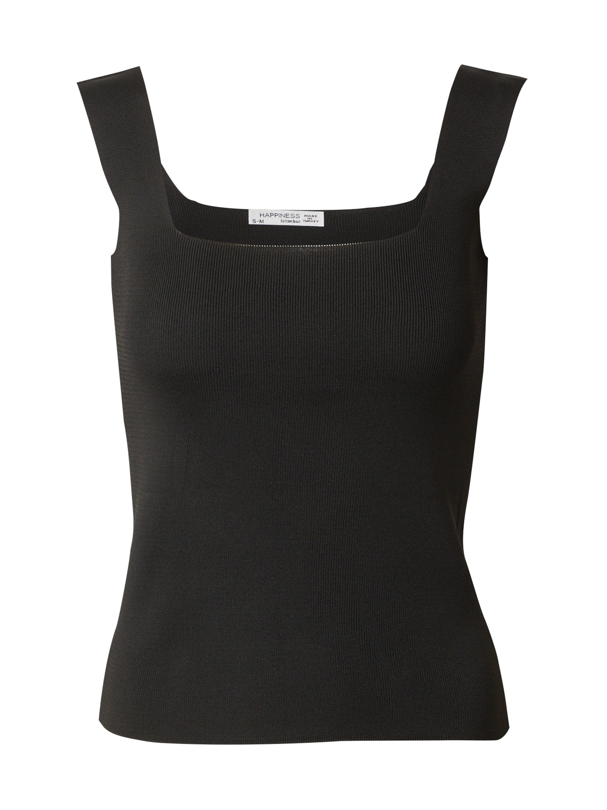 Happiness İstanbul Πλεκτό τοπ σε μαύρο: μπροστά