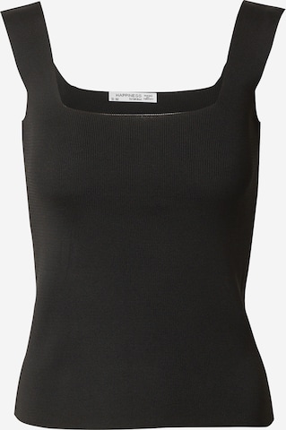 Happiness İstanbul Top in Schwarz: Vorderseite