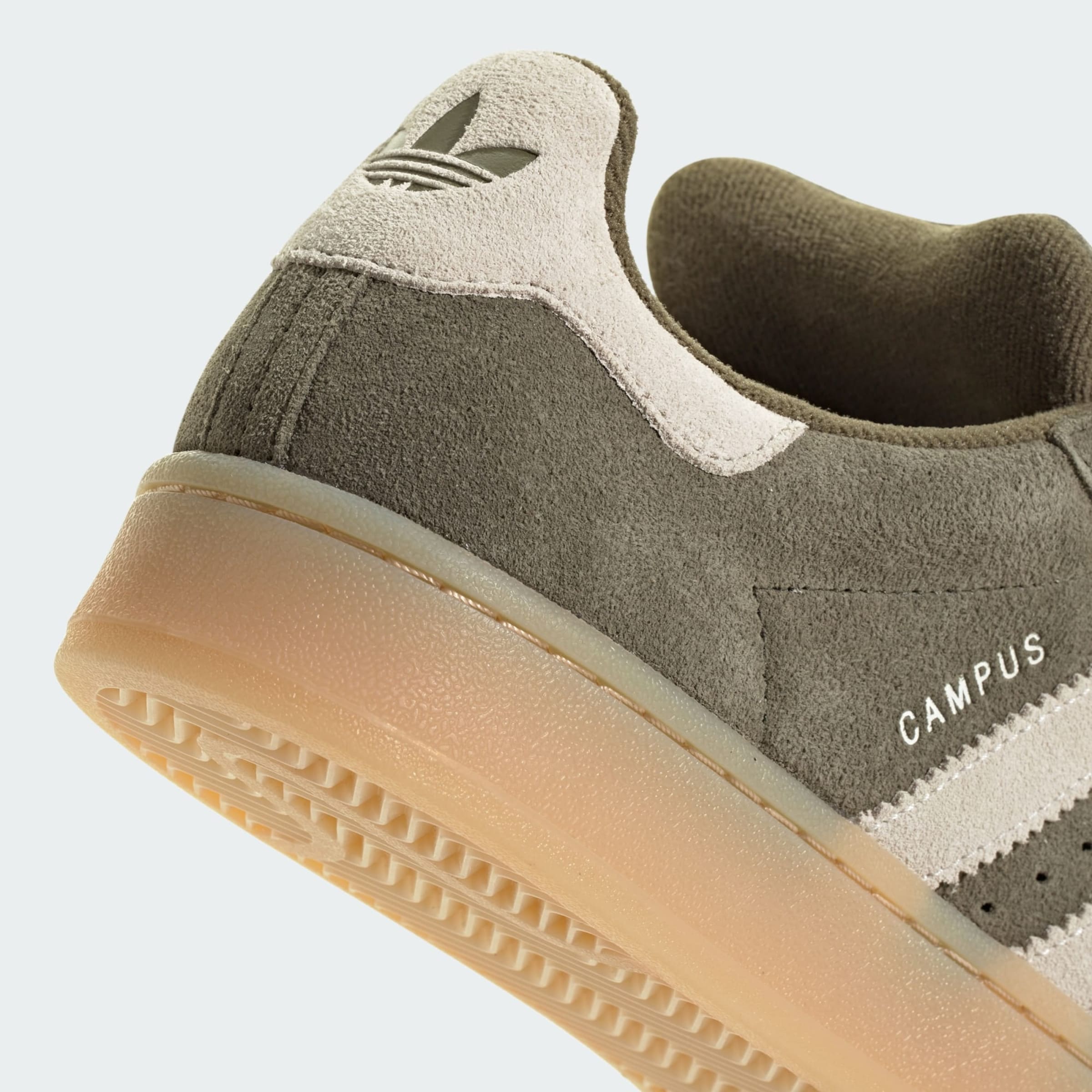adidas gazelle silver green womens Adidas Campus 00s Med Dark Khaki Off White Gum JQ8355 – Sneaker Junkies main image 1