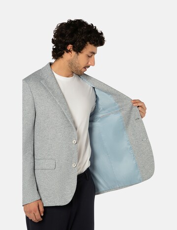 Coupe regular Veste de costume 'LAZIO J' BENVENUTO en bleu