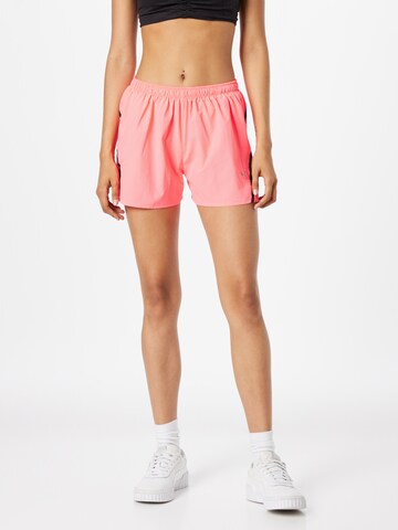 PUMA Normální Sportovní kalhoty 'ULTRAWEAVE' – pink: přední strana