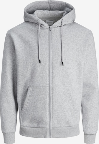 JACK & JONES - Casaco em moletão 'Bradley' em cinzento: frente