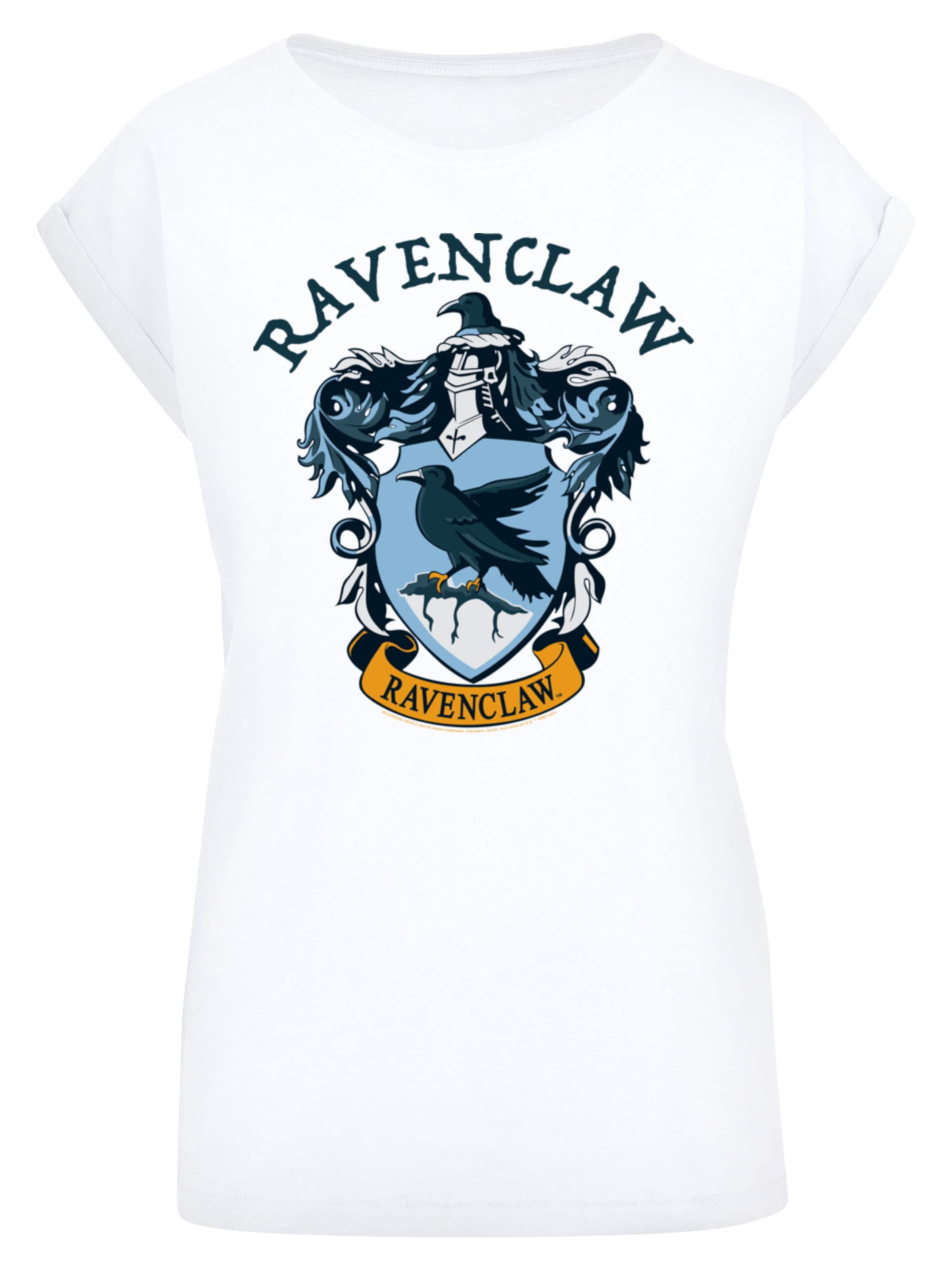 T-shirt 'Harry Potter Ravenclaw' F4NT4STIC en blanc : devant