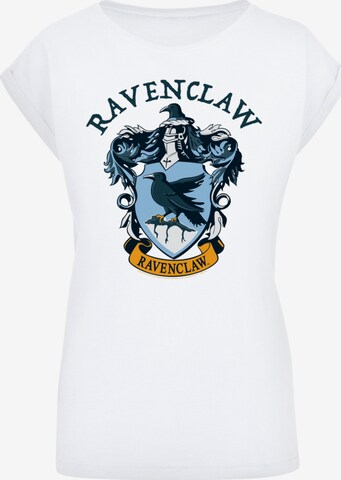 T-shirt 'Harry Potter Ravenclaw Crest' F4NT4STIC en blanc : devant