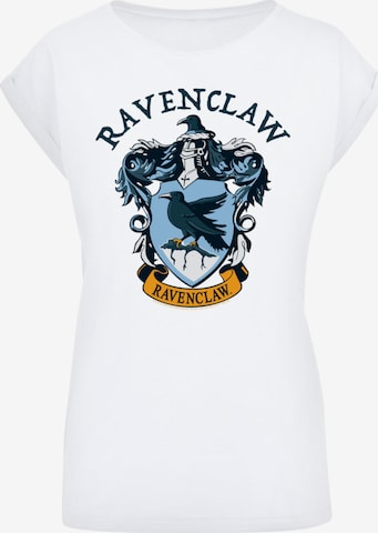 F4NT4STIC Shirt 'Harry Potter Ravenclaw Crest' in Weiß: predná strana