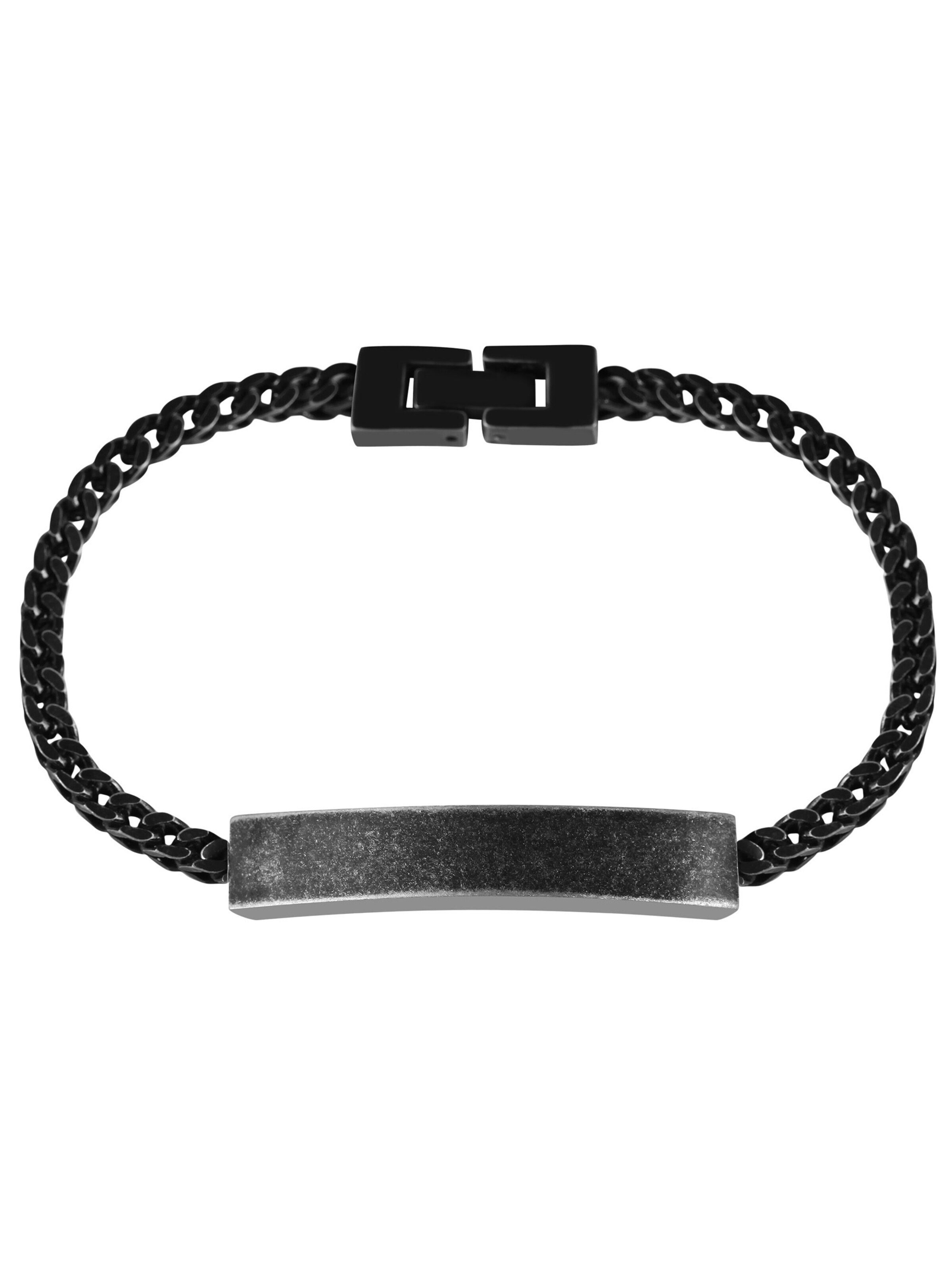 Akzent Bracelet 'Aydan, hautverträglich' in Black: front