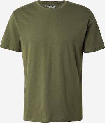 SELECTED Shirt 'DAN' in Green: front
