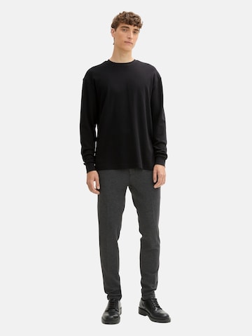 TOM TAILOR DENIM Shirt in Zwart