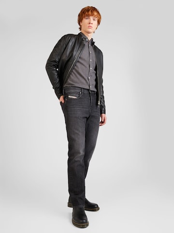 juoda FYNCH-HATTON Standartinis modelis Marškiniai
