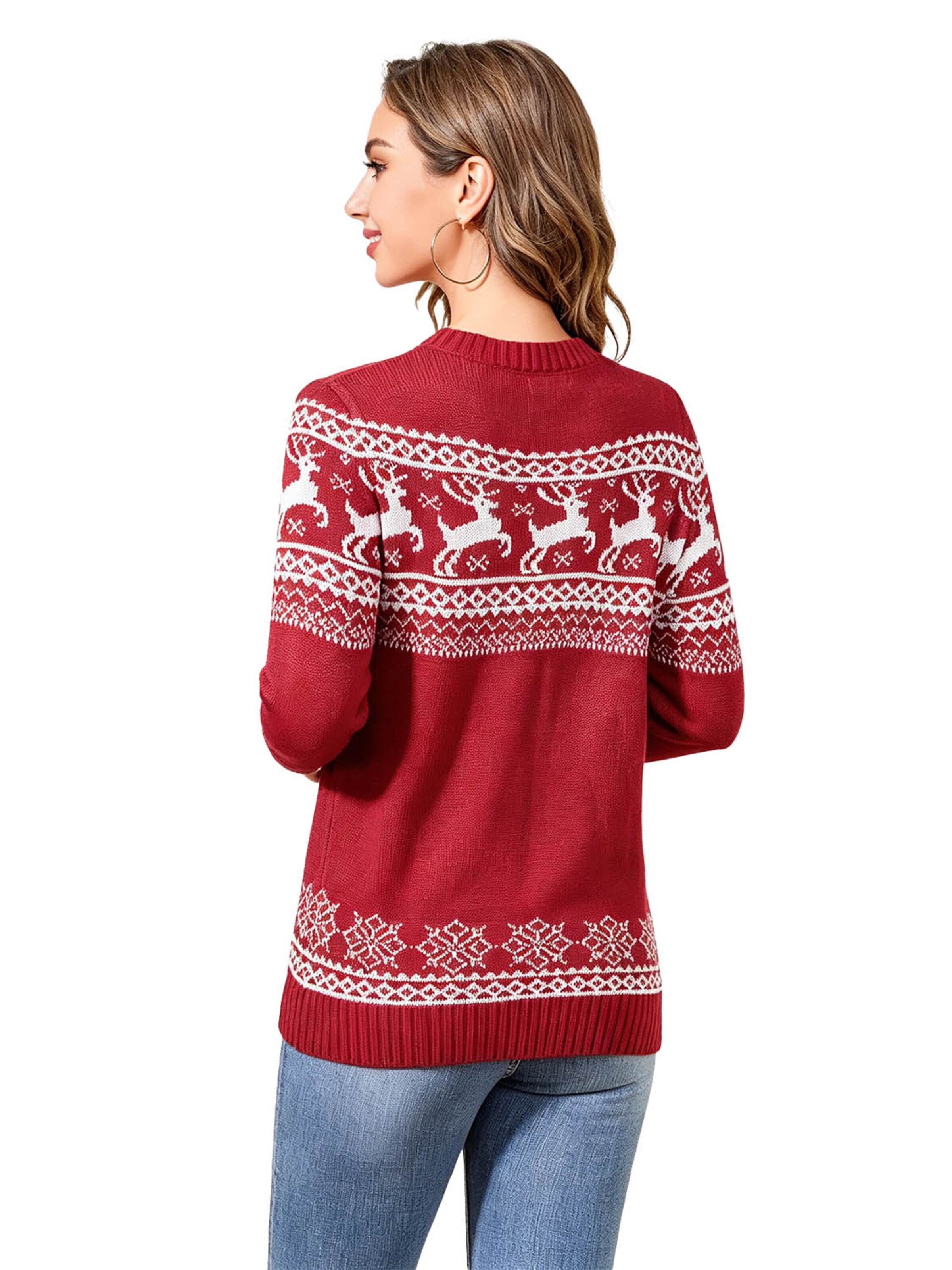 KoJooin Sweater in Red