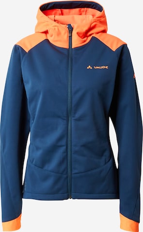 Veste outdoor 'Qimsa' VAUDE en bleu : devant