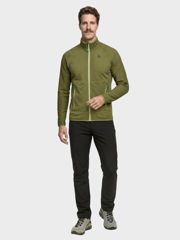 Schöffel Funktionele fleece-jas in Groen