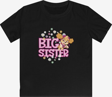 T-Shirt 'Skye Big Sister' F4NT4STIC en noir : devant