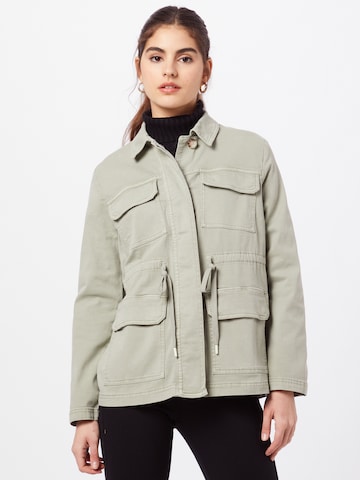 TOM TAILOR Between-Season Jacket in Green: front