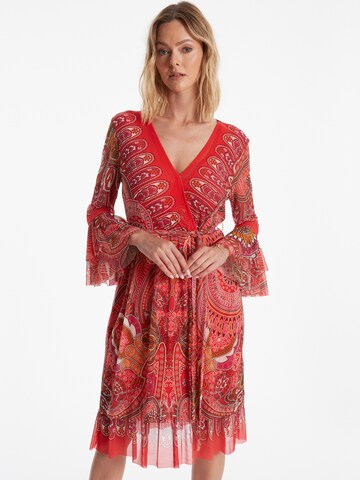 Robe 'Zevora' Ana Alcazar en rouge : devant